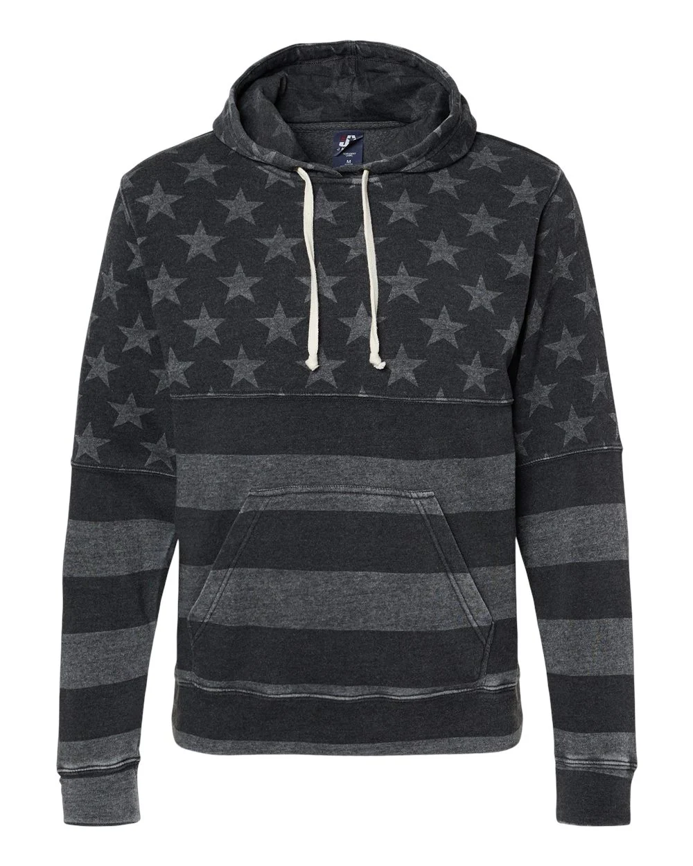 J. America-8871-Triblend Fleece Hooded Sweatshirt - Image 26
