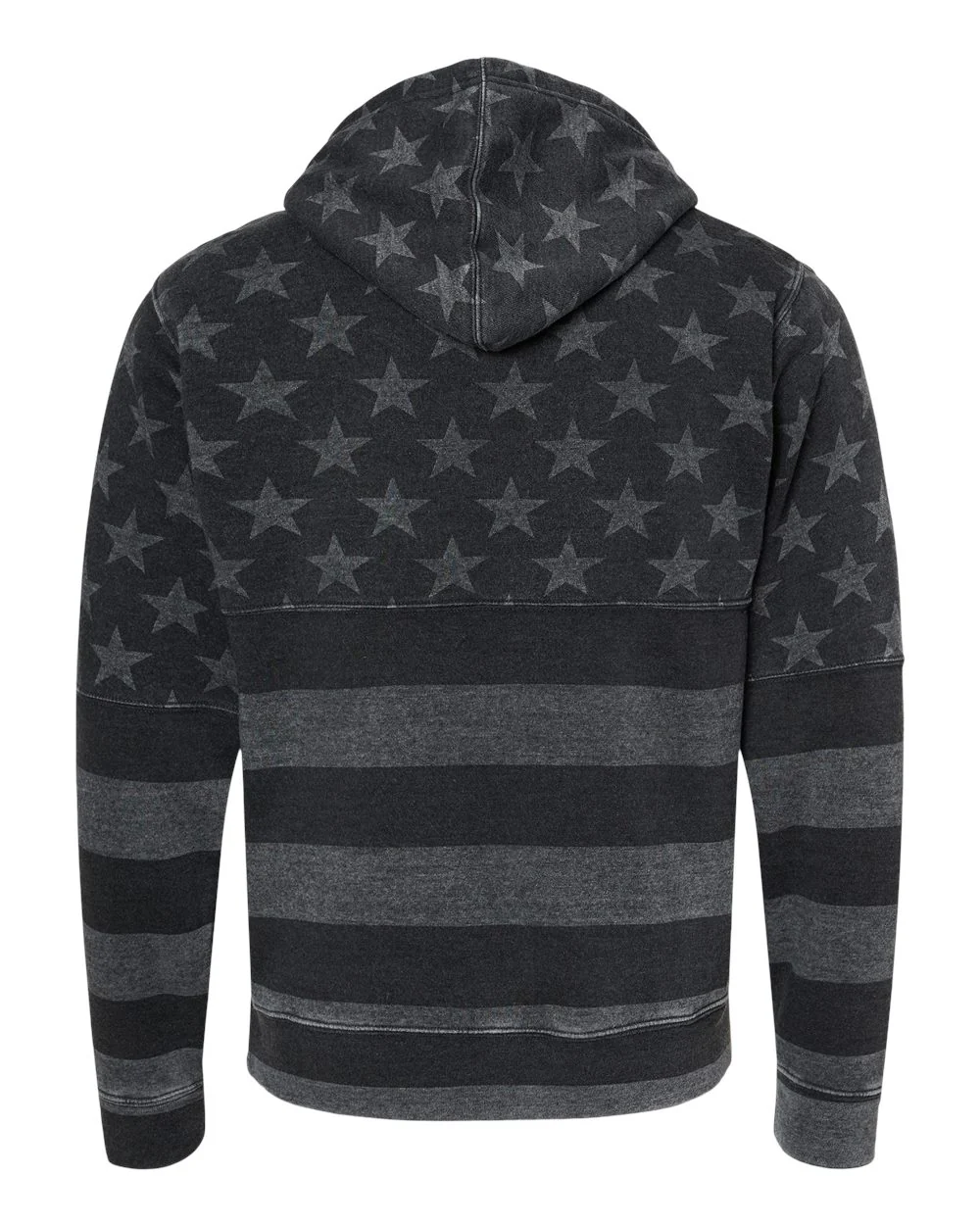 J. America-8871-Triblend Fleece Hooded Sweatshirt - Image 27
