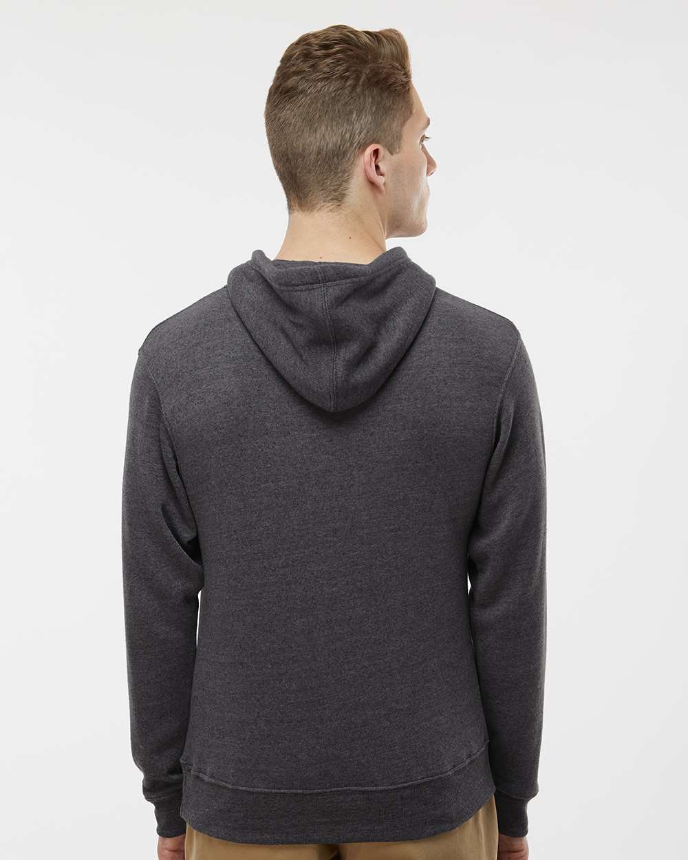 J. America-8871-Triblend Fleece Hooded Sweatshirt - Image 37