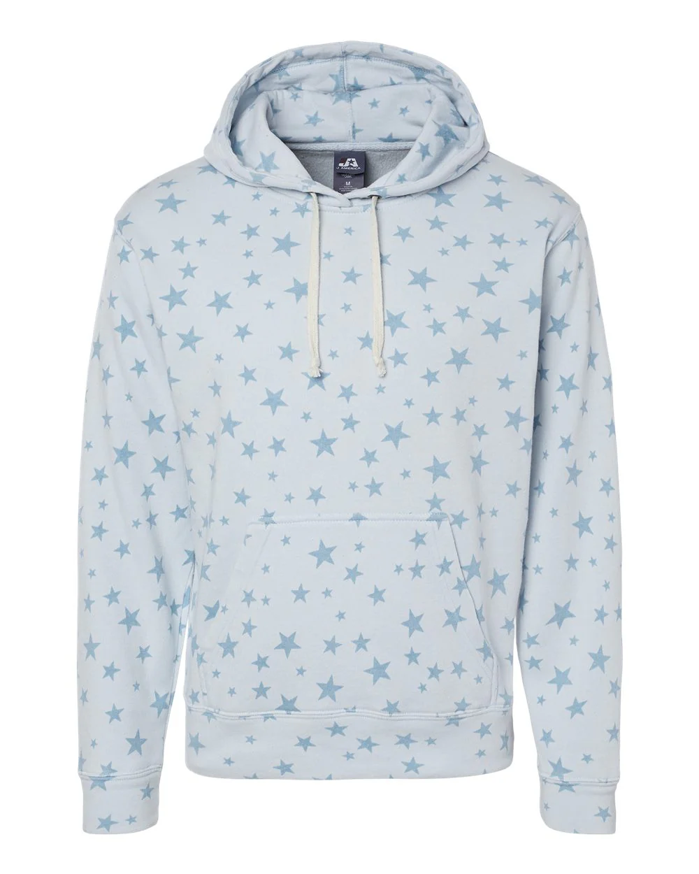 J. America-8871-Triblend Fleece Hooded Sweatshirt - Image 50