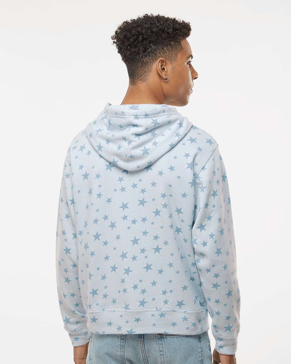 J. America-8871-Triblend Fleece Hooded Sweatshirt - Image 55