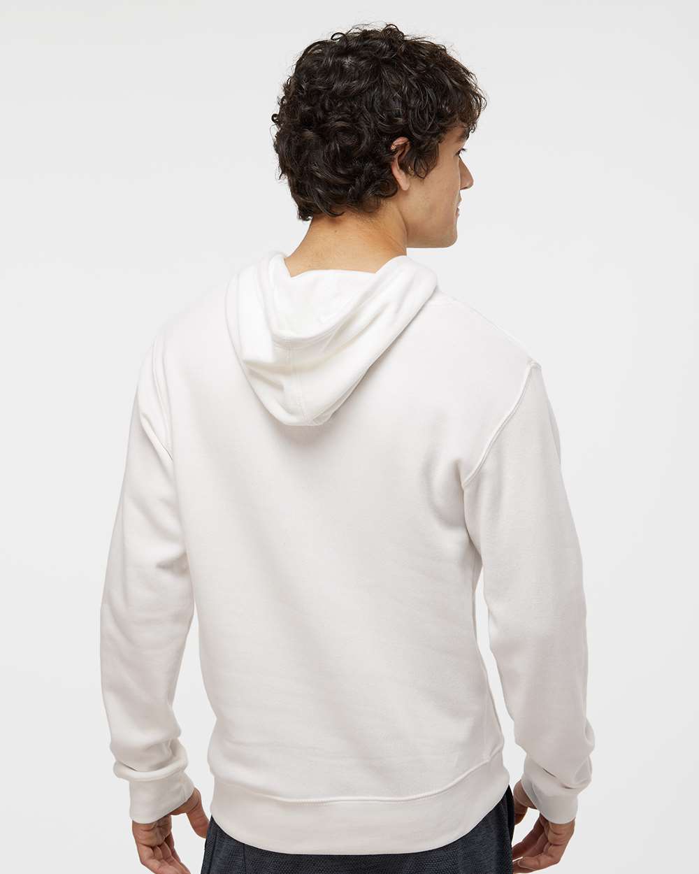 J. America-8871-Triblend Fleece Hooded Sweatshirt - Image 6