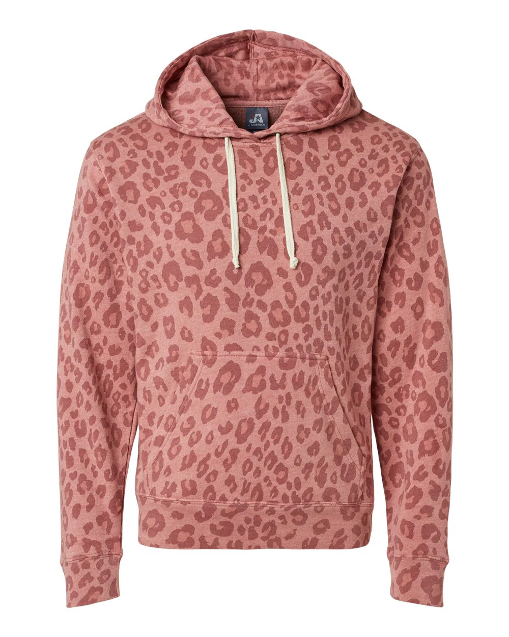 J. America-8871-Triblend Fleece Hooded Sweatshirt - Image 62