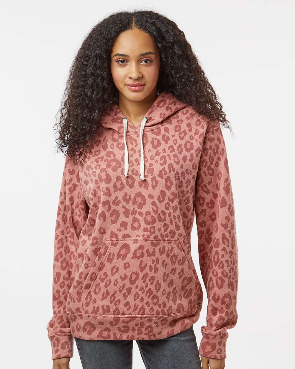J. America-8871-Triblend Fleece Hooded Sweatshirt - Image 65