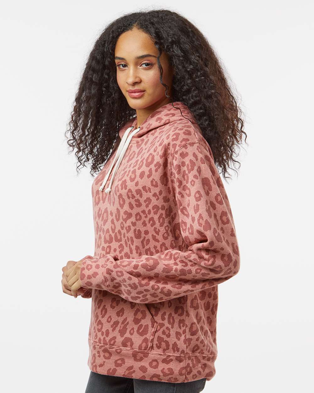 J. America-8871-Triblend Fleece Hooded Sweatshirt - Image 66