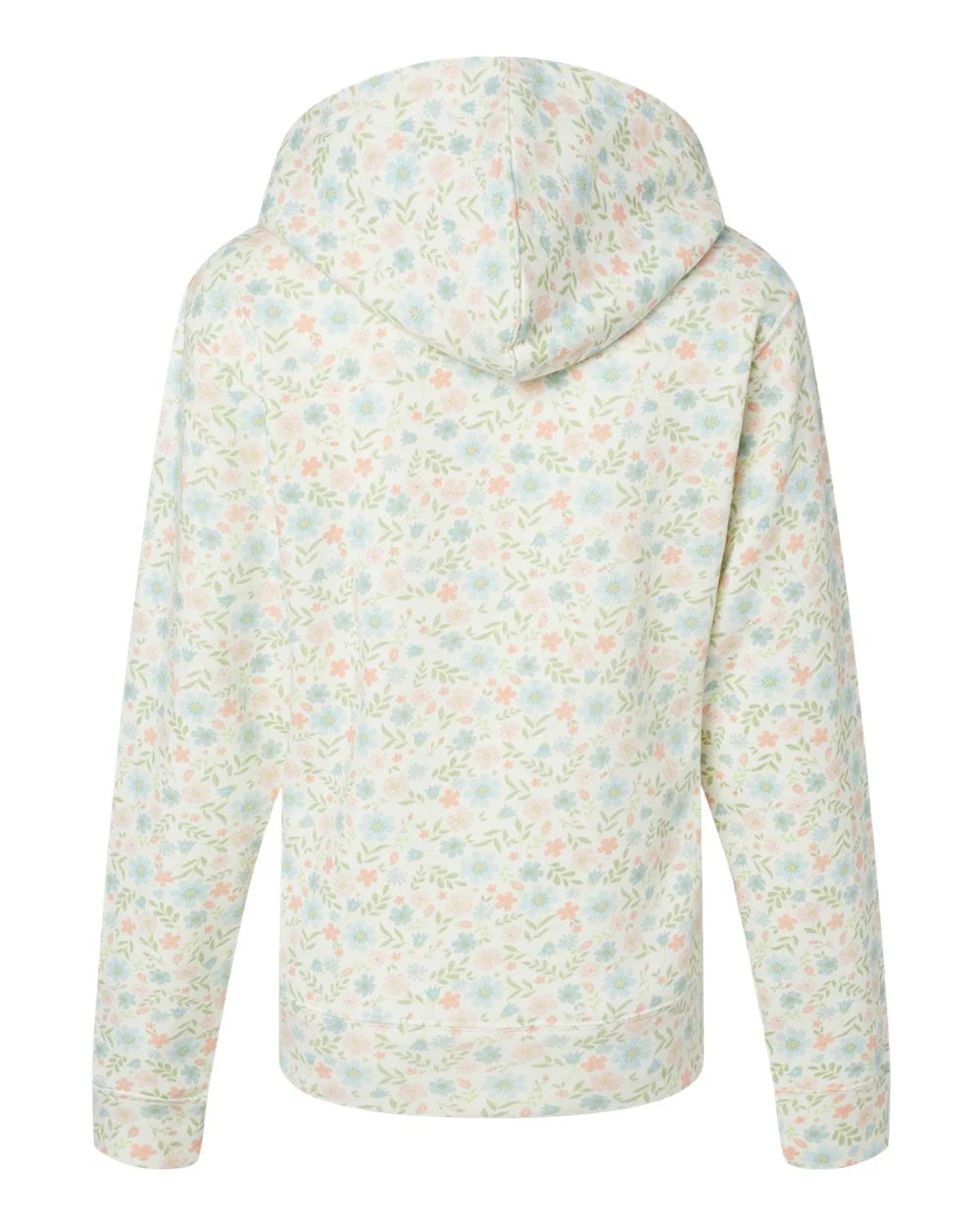 J. America-8871-Triblend Fleece Hooded Sweatshirt - Image 69