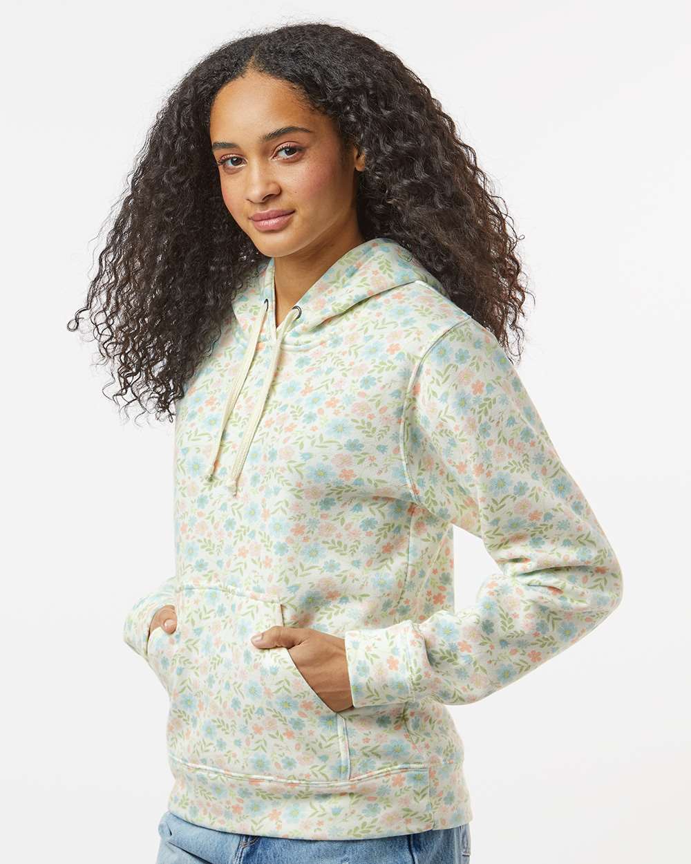 J. America-8871-Triblend Fleece Hooded Sweatshirt - Image 72