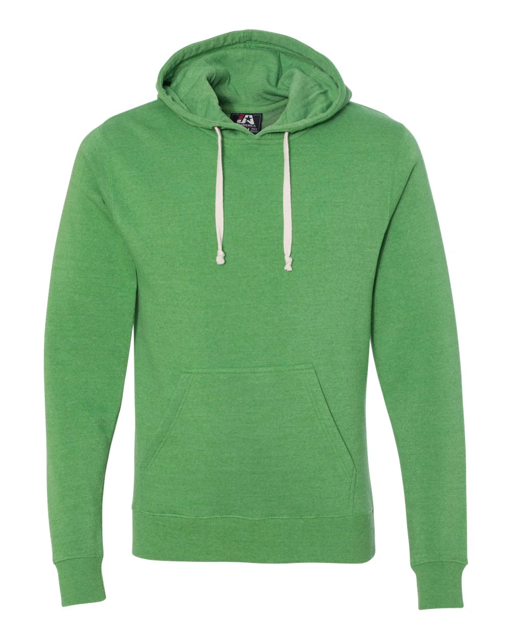 J. America-8871-Triblend Fleece Hooded Sweatshirt - Image 74
