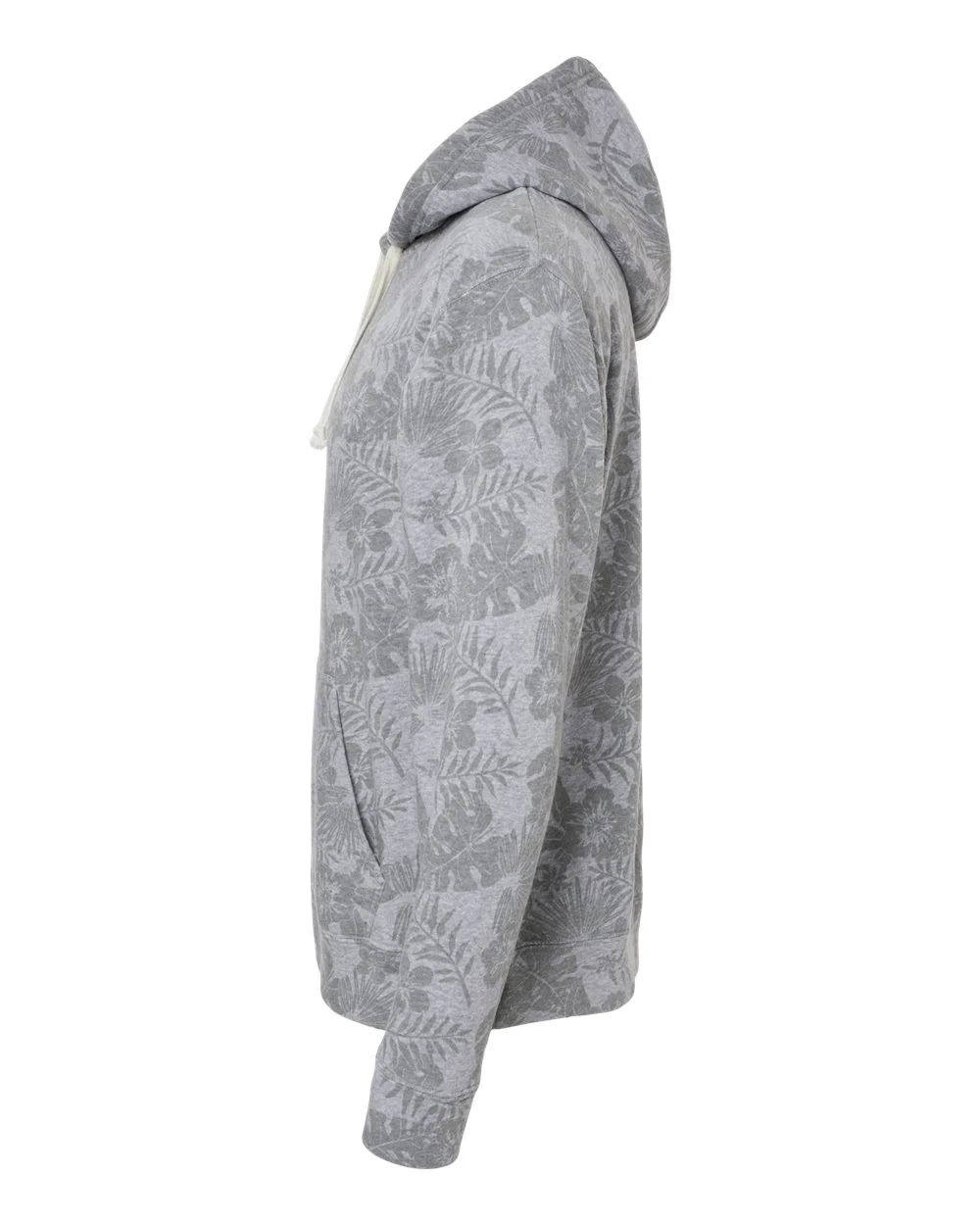 J. America-8871-Triblend Fleece Hooded Sweatshirt - Image 82