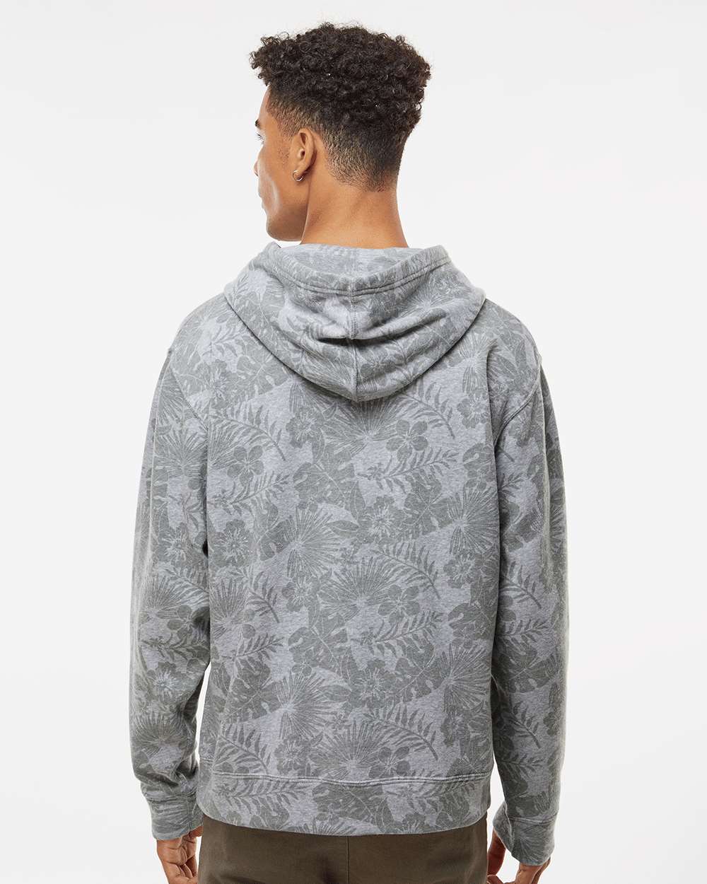 J. America-8871-Triblend Fleece Hooded Sweatshirt - Image 85
