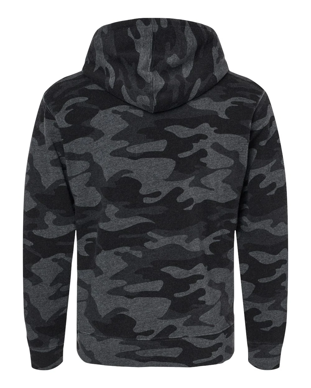 J. America-8871-Triblend Fleece Hooded Sweatshirt - Image 9
