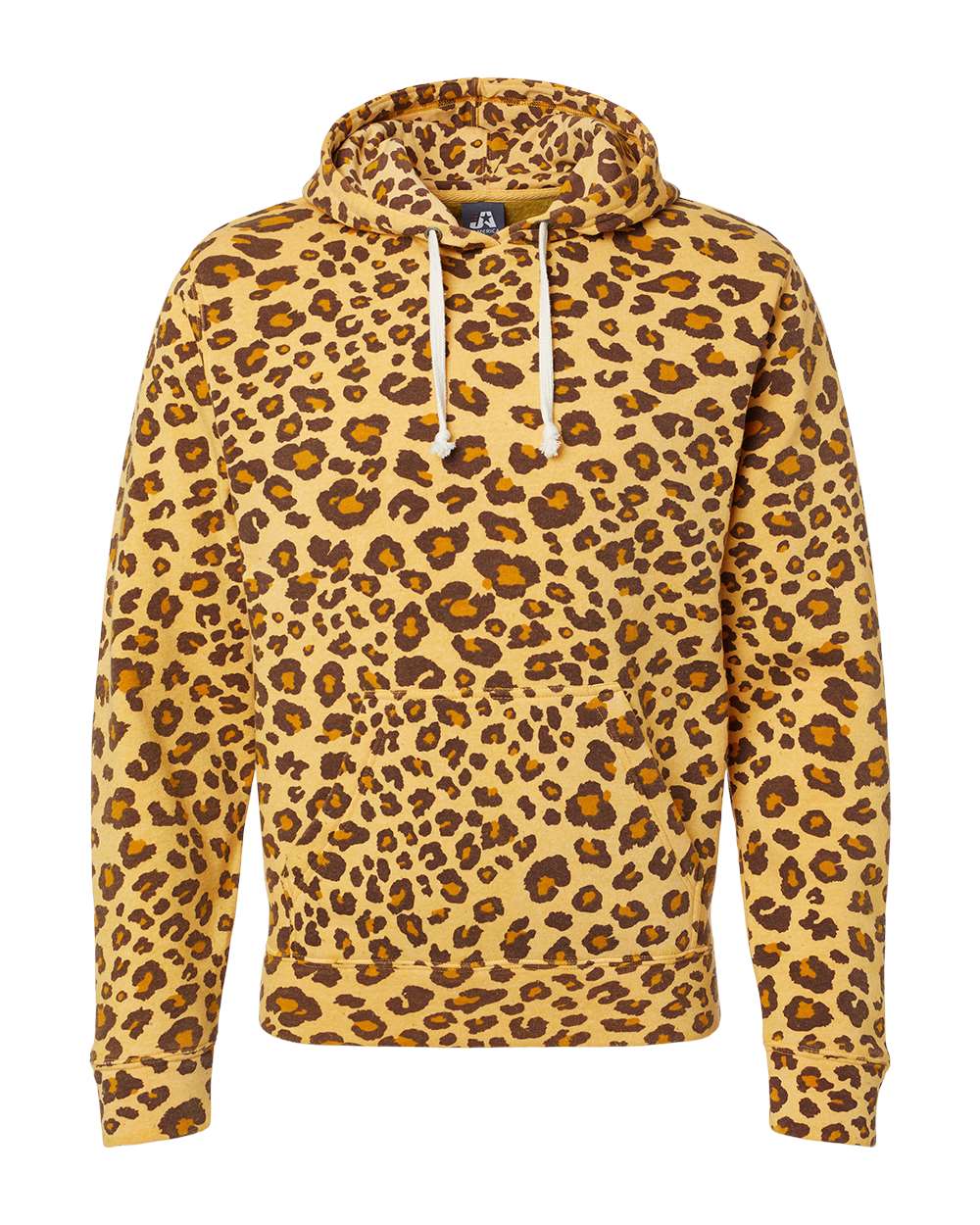 J. America-8871-Triblend Fleece Hooded Sweatshirt - Image 98