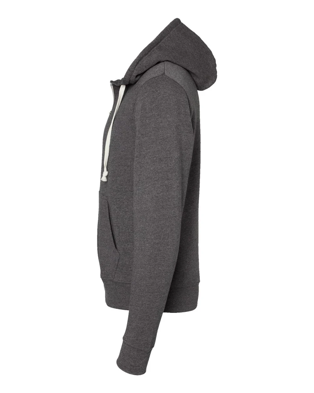 J. America-8872-Triblend Full-Zip Hooded Sweatshirt - Image 10