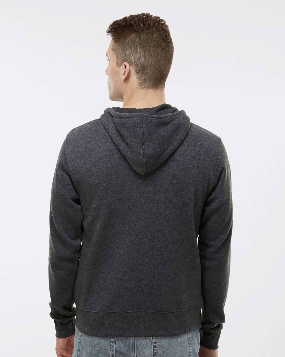 J. America-8872-Triblend Full-Zip Hooded Sweatshirt - Image 13