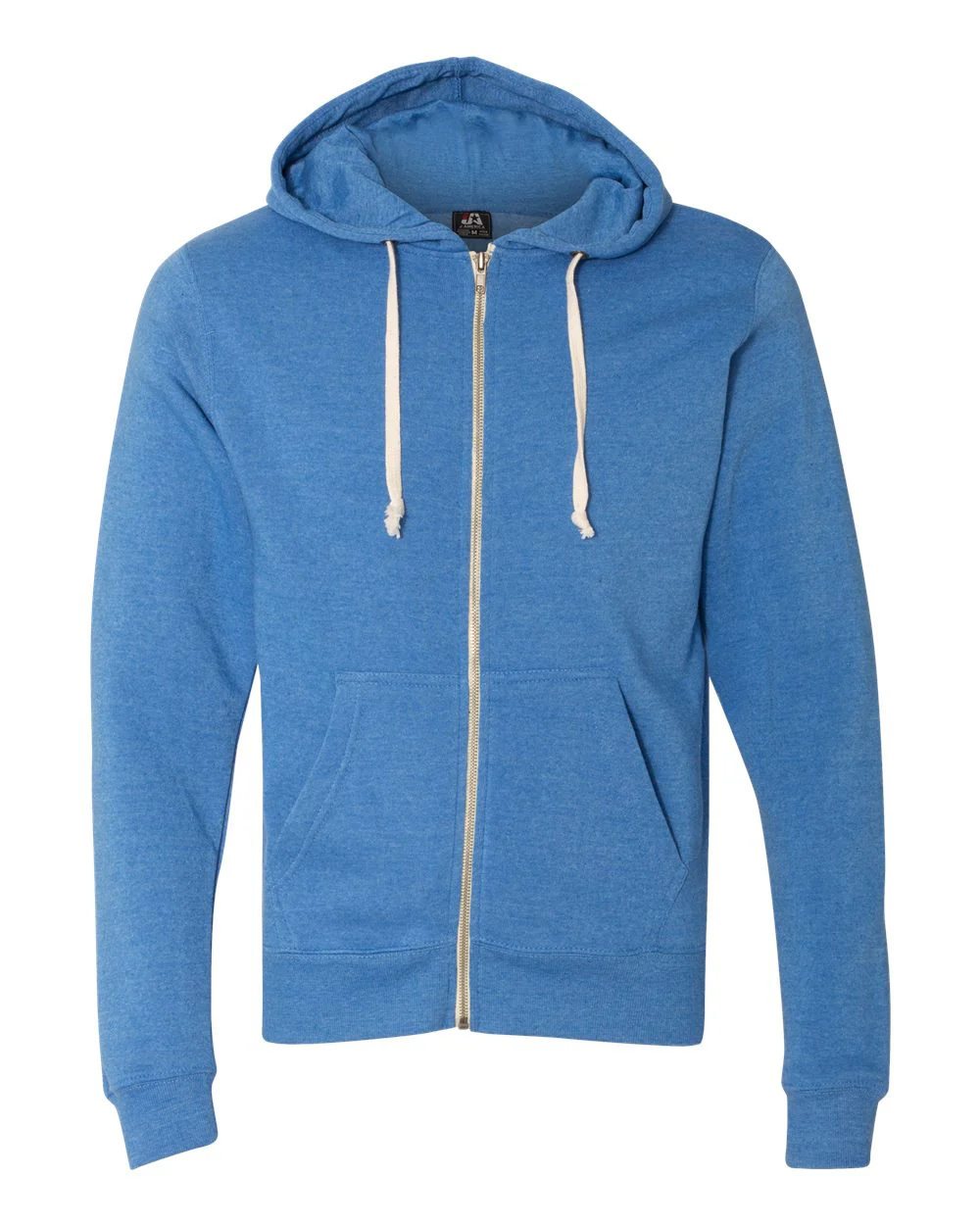 J. America-8872-Triblend Full-Zip Hooded Sweatshirt - Image 14