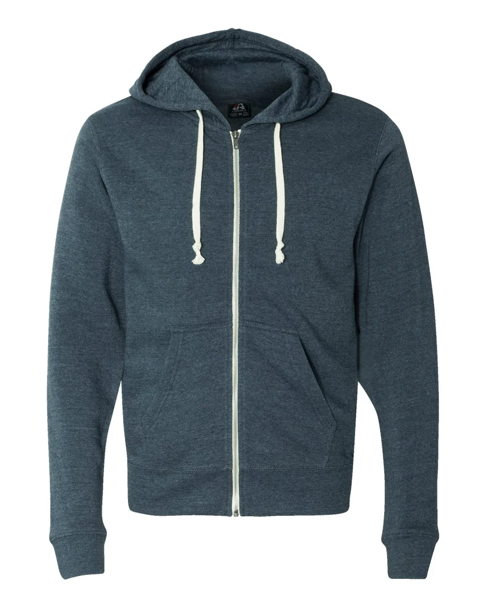 J. America-8872-Triblend Full-Zip Hooded Sweatshirt - Image 26