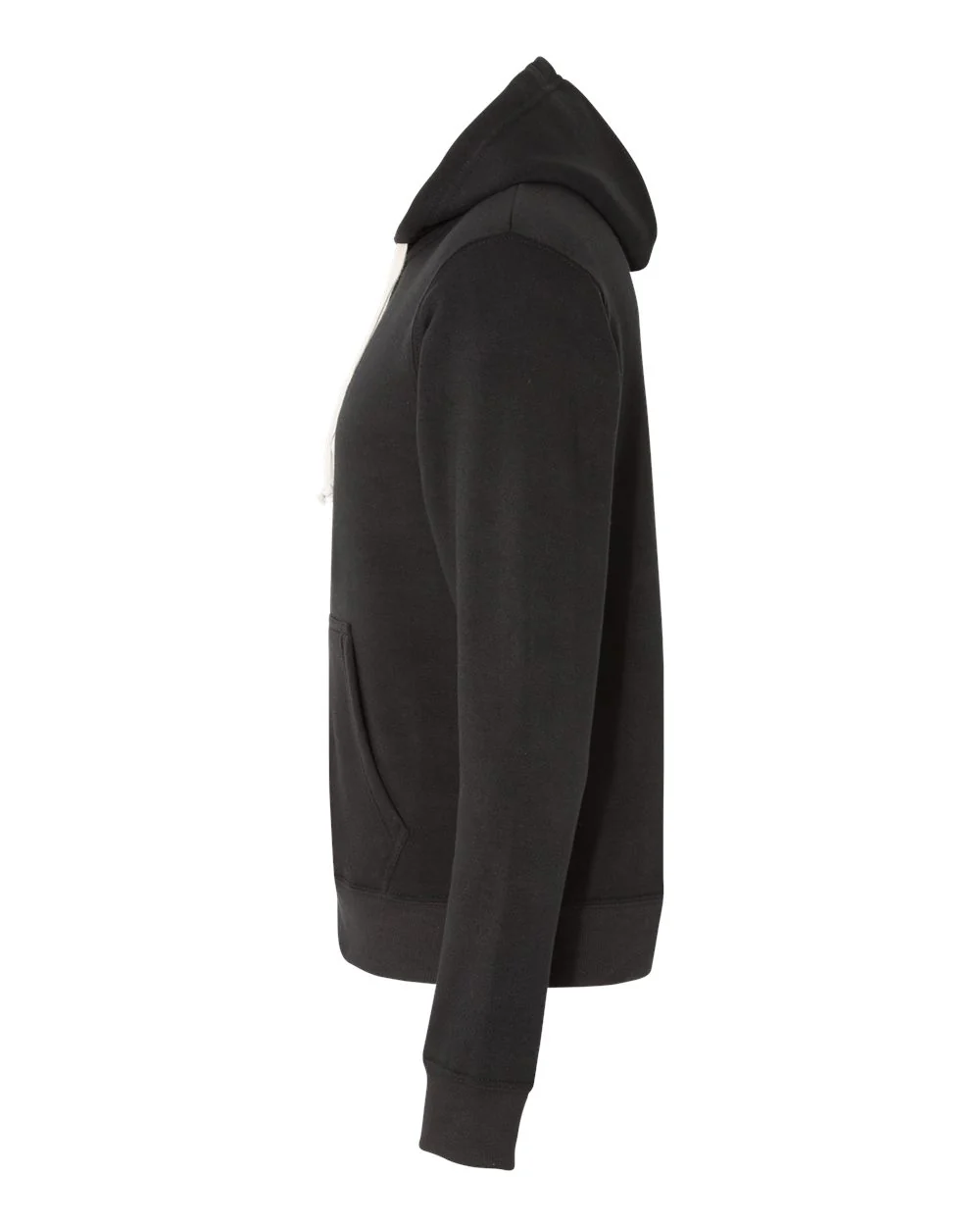 J. America-8872-Triblend Full-Zip Hooded Sweatshirt - Image 3