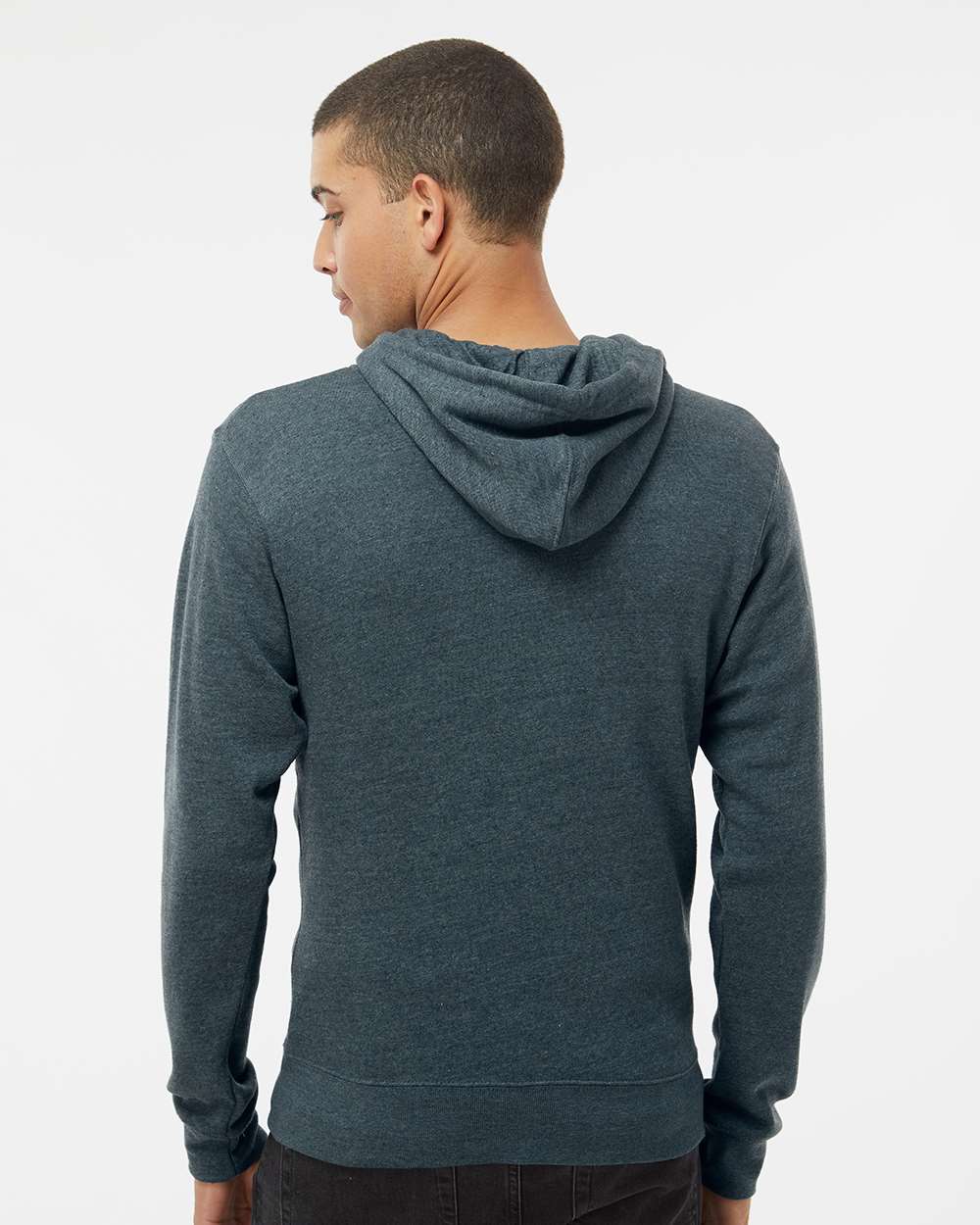 J. America-8872-Triblend Full-Zip Hooded Sweatshirt - Image 31