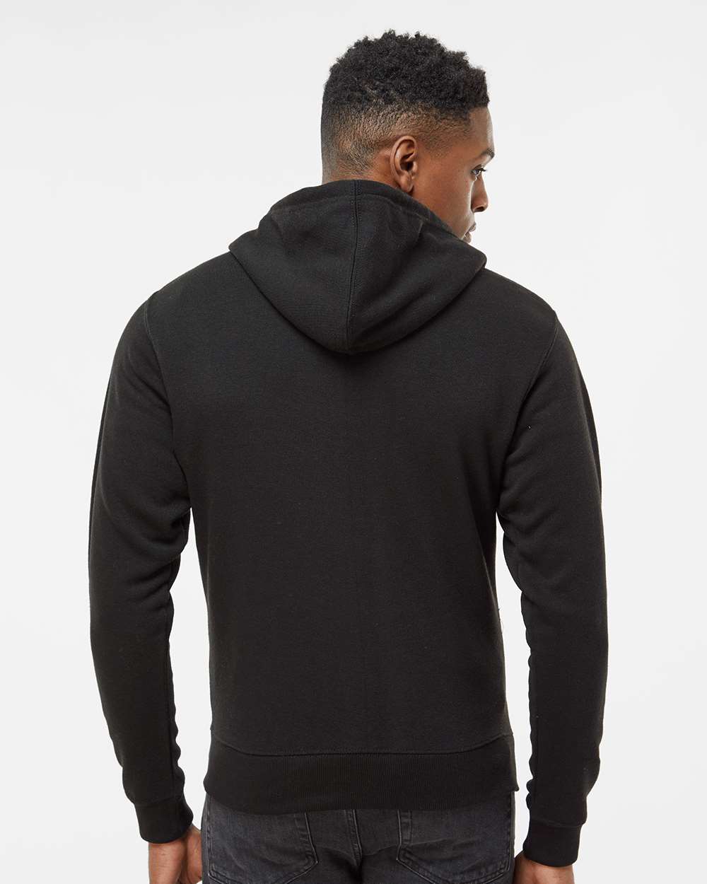 J. America-8872-Triblend Full-Zip Hooded Sweatshirt - Image 6