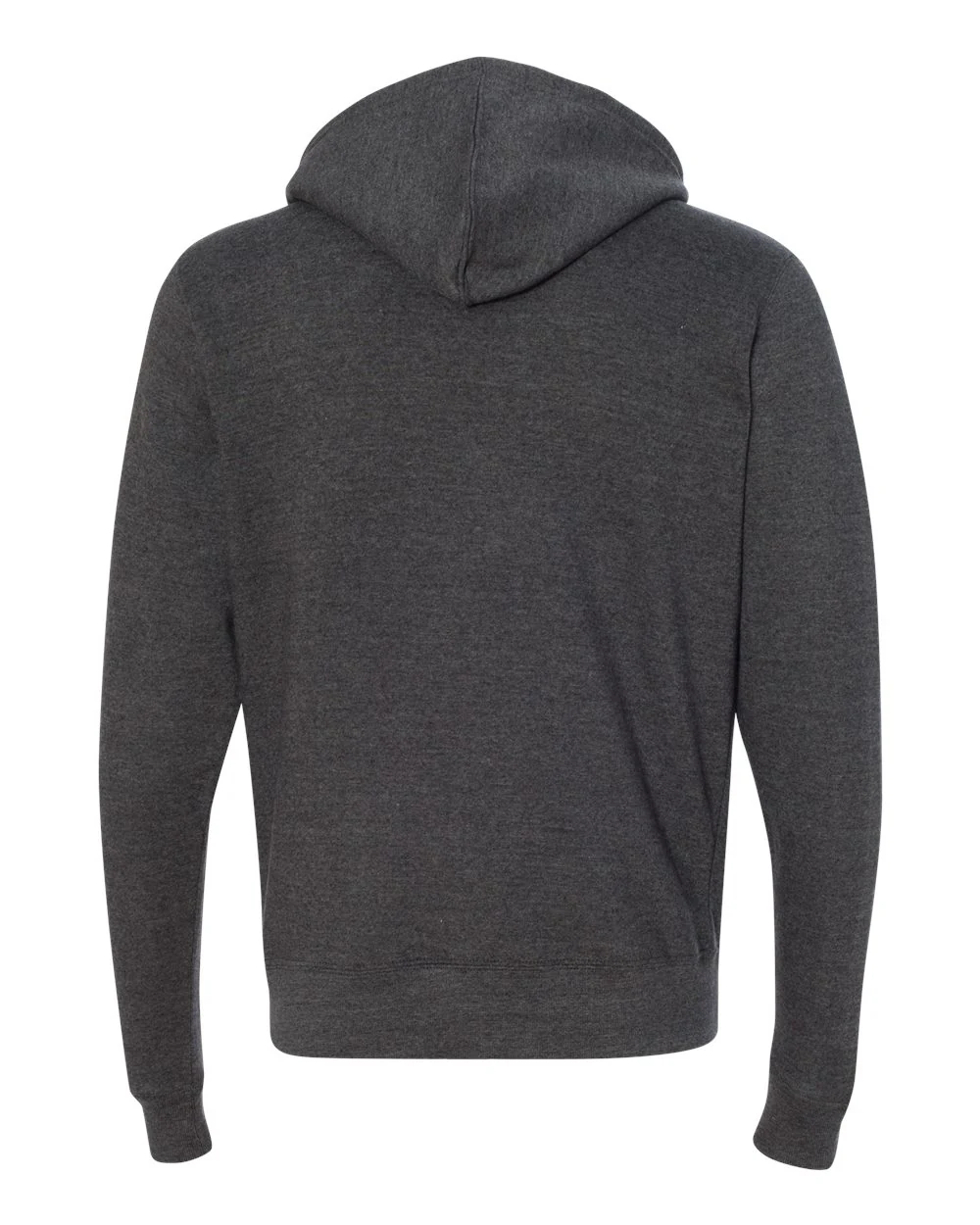 J. America-8872-Triblend Full-Zip Hooded Sweatshirt - Image 9