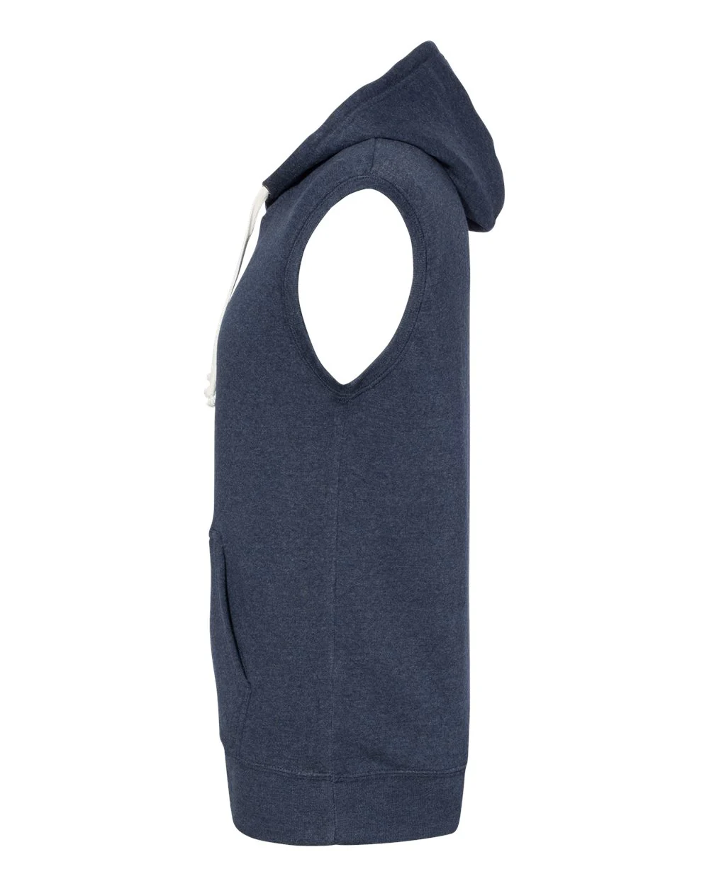 J. America-8877-Triblend Sleeveless Hooded Sweatshirt - Image 16