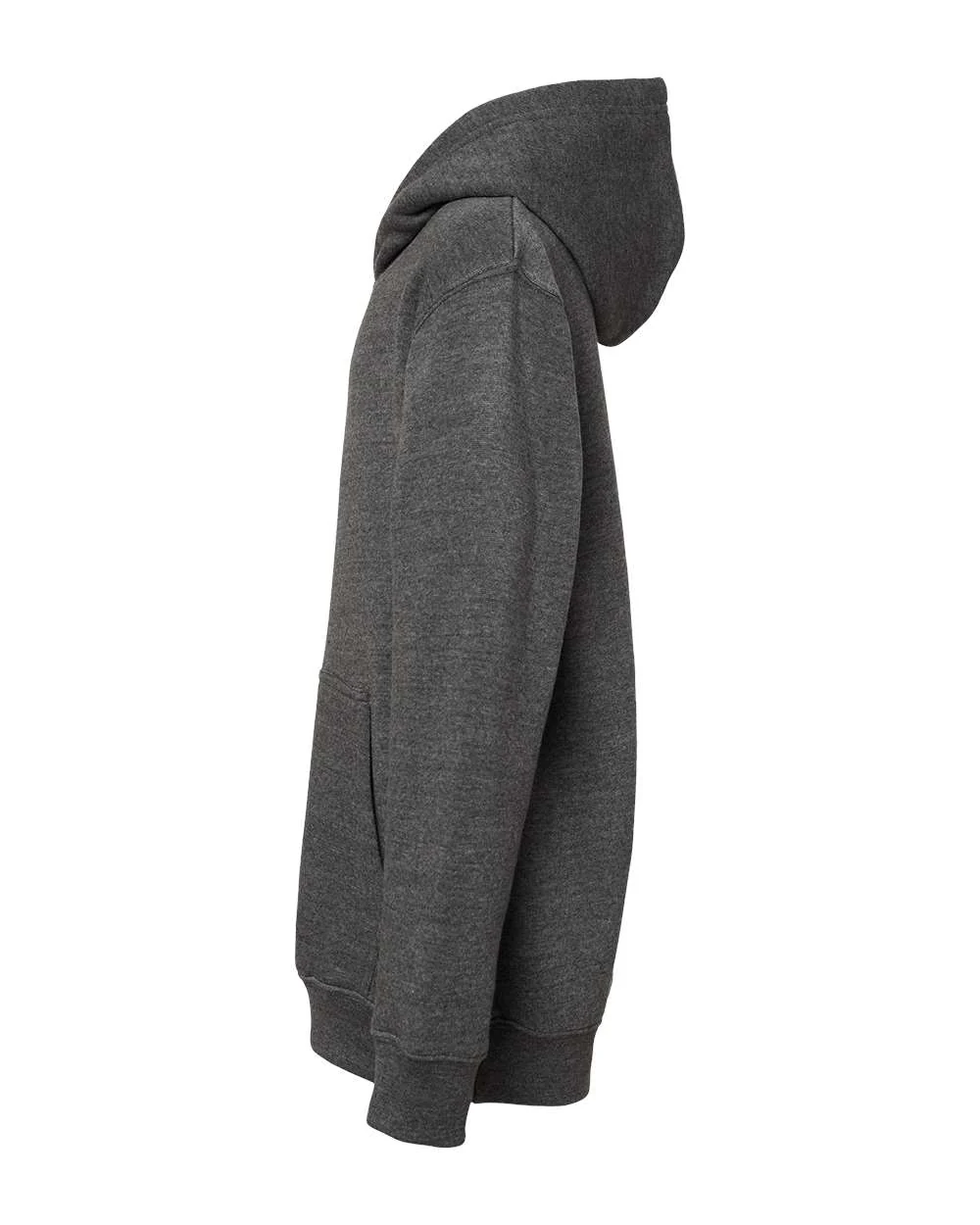 J. America-8880-Youth Triblend Fleece Hooded Sweatshirt - Image 10