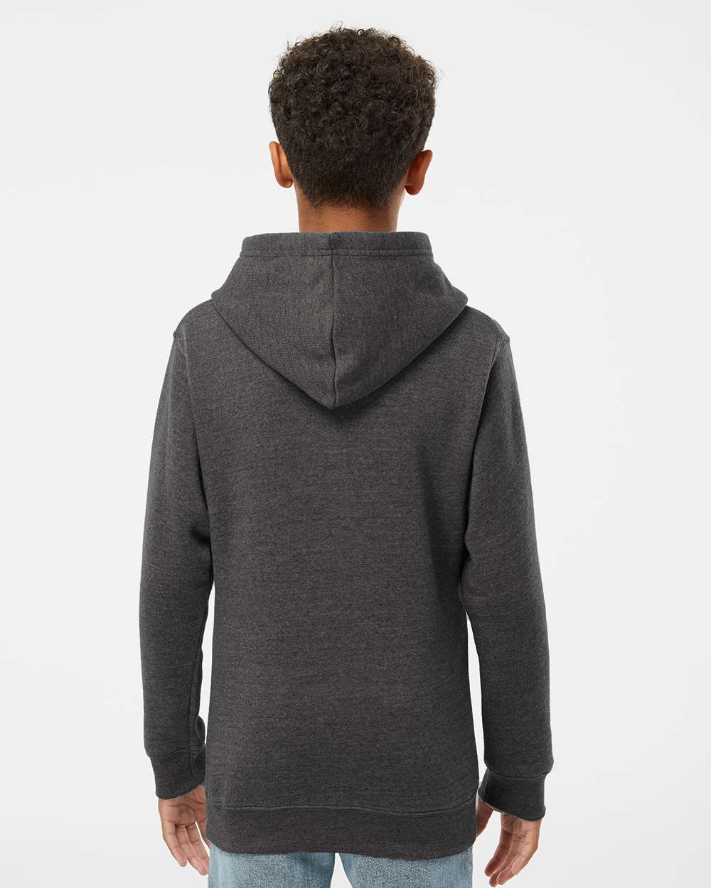 J. America-8880-Youth Triblend Fleece Hooded Sweatshirt - Image 13