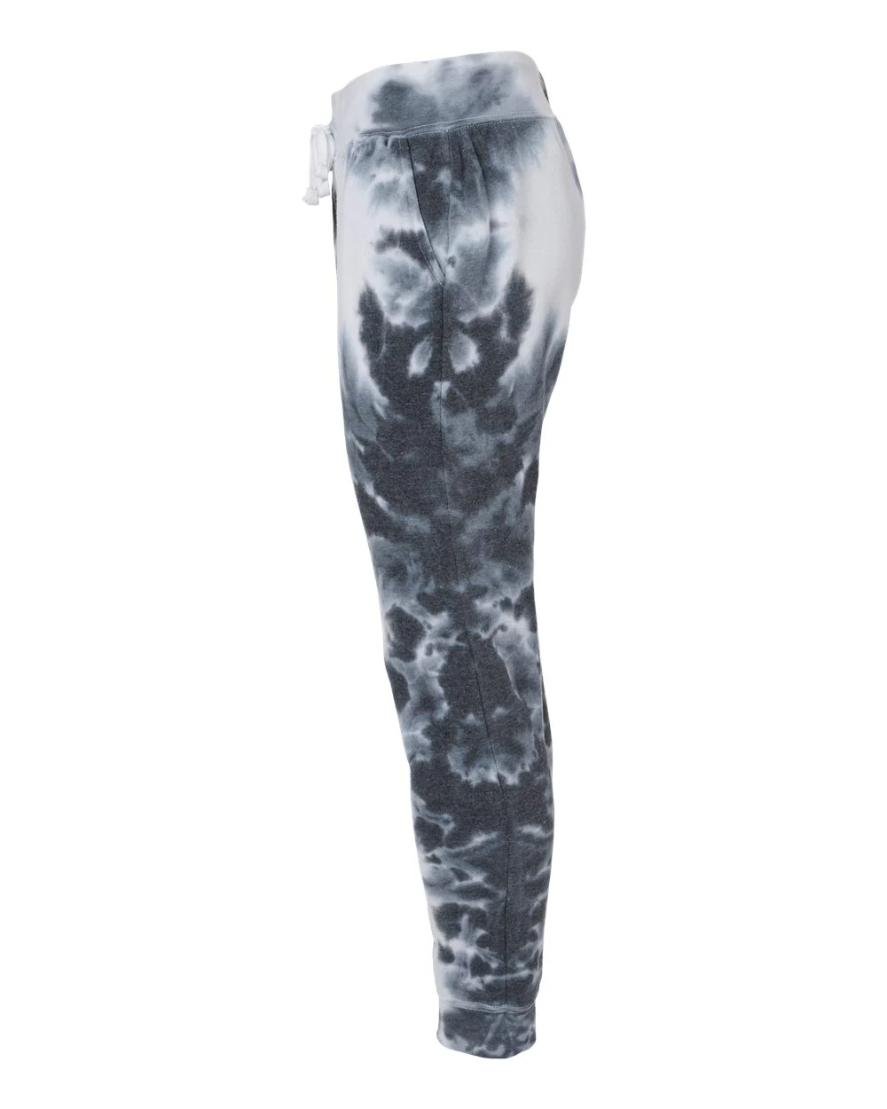 J. America-8884-Tie-Dyed Fleece Joggers - Image 3