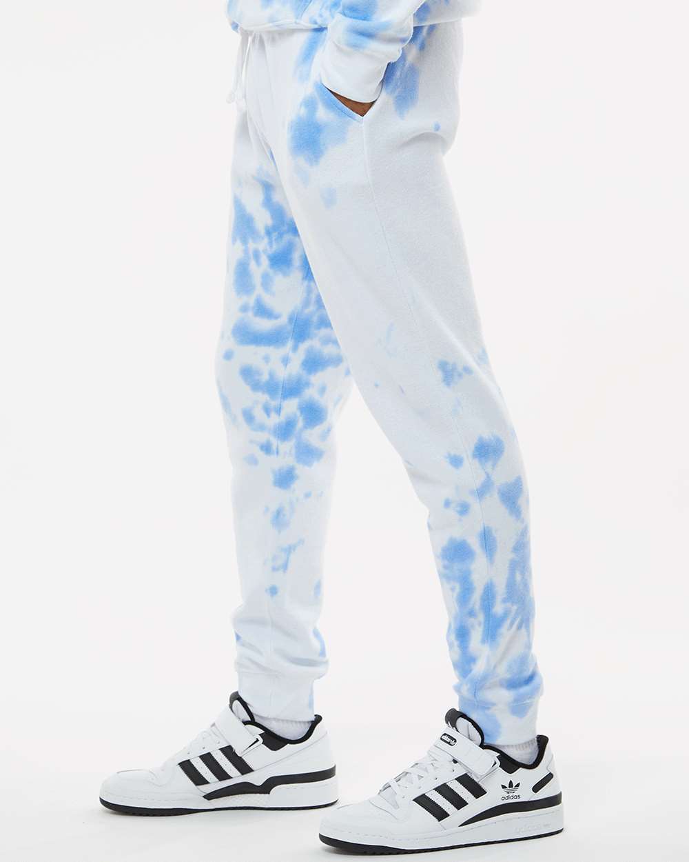 J. America-8884-Tie-Dyed Fleece Joggers - Image 36