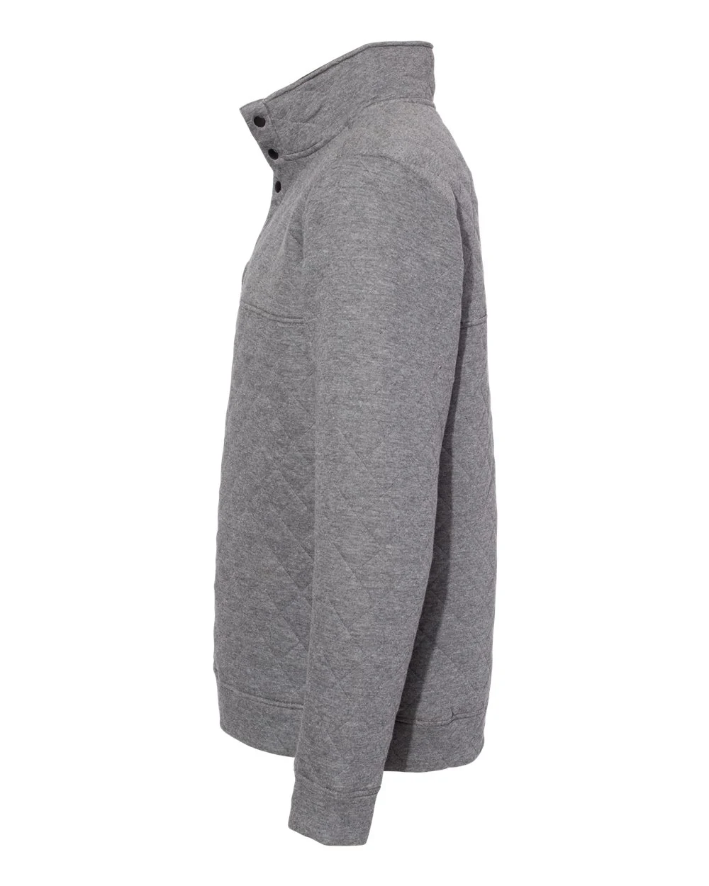 J. America-8890-Quilted Snap Pullover - Image 10