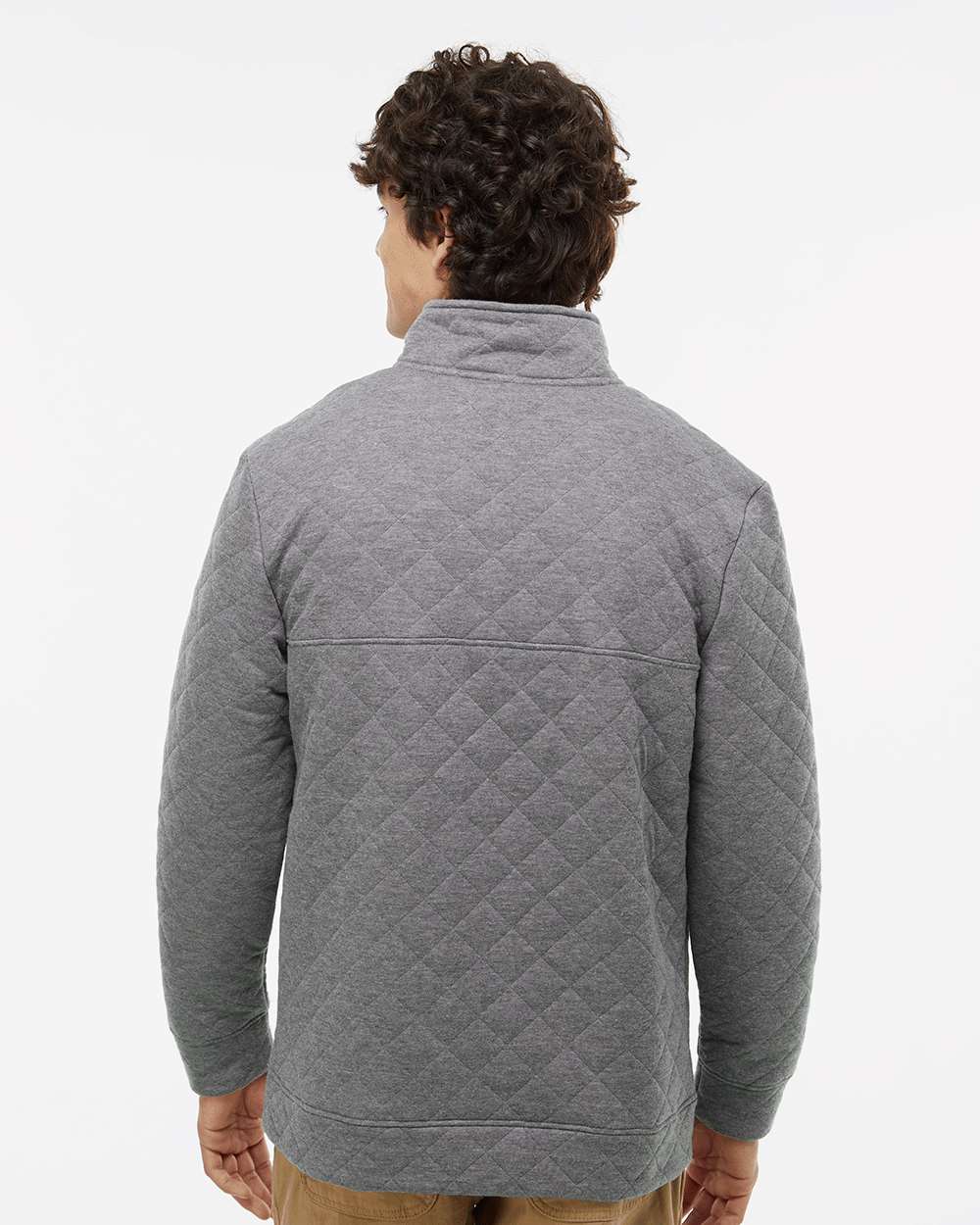 J. America-8890-Quilted Snap Pullover - Image 13