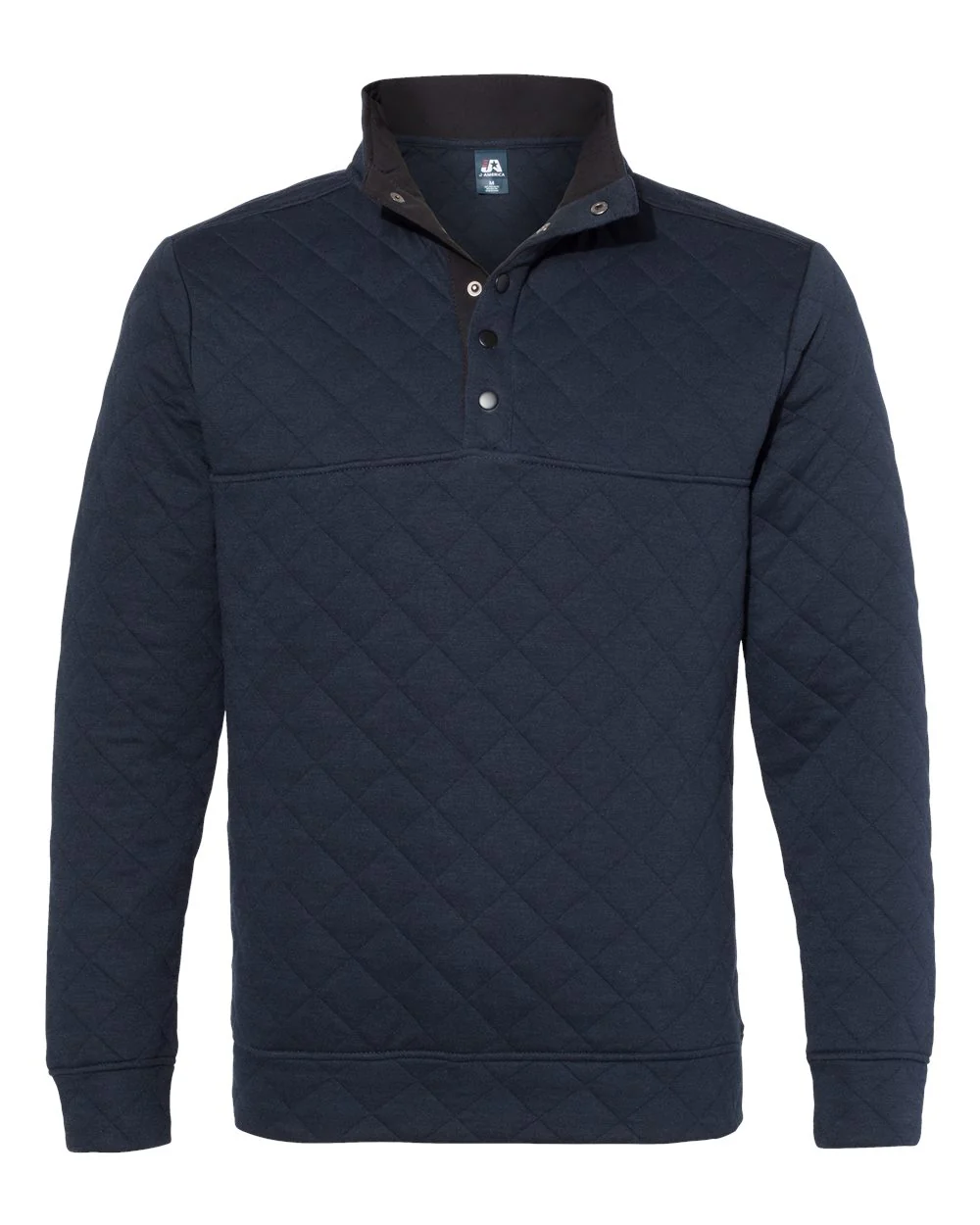 J. America-8890-Quilted Snap Pullover - Image 14