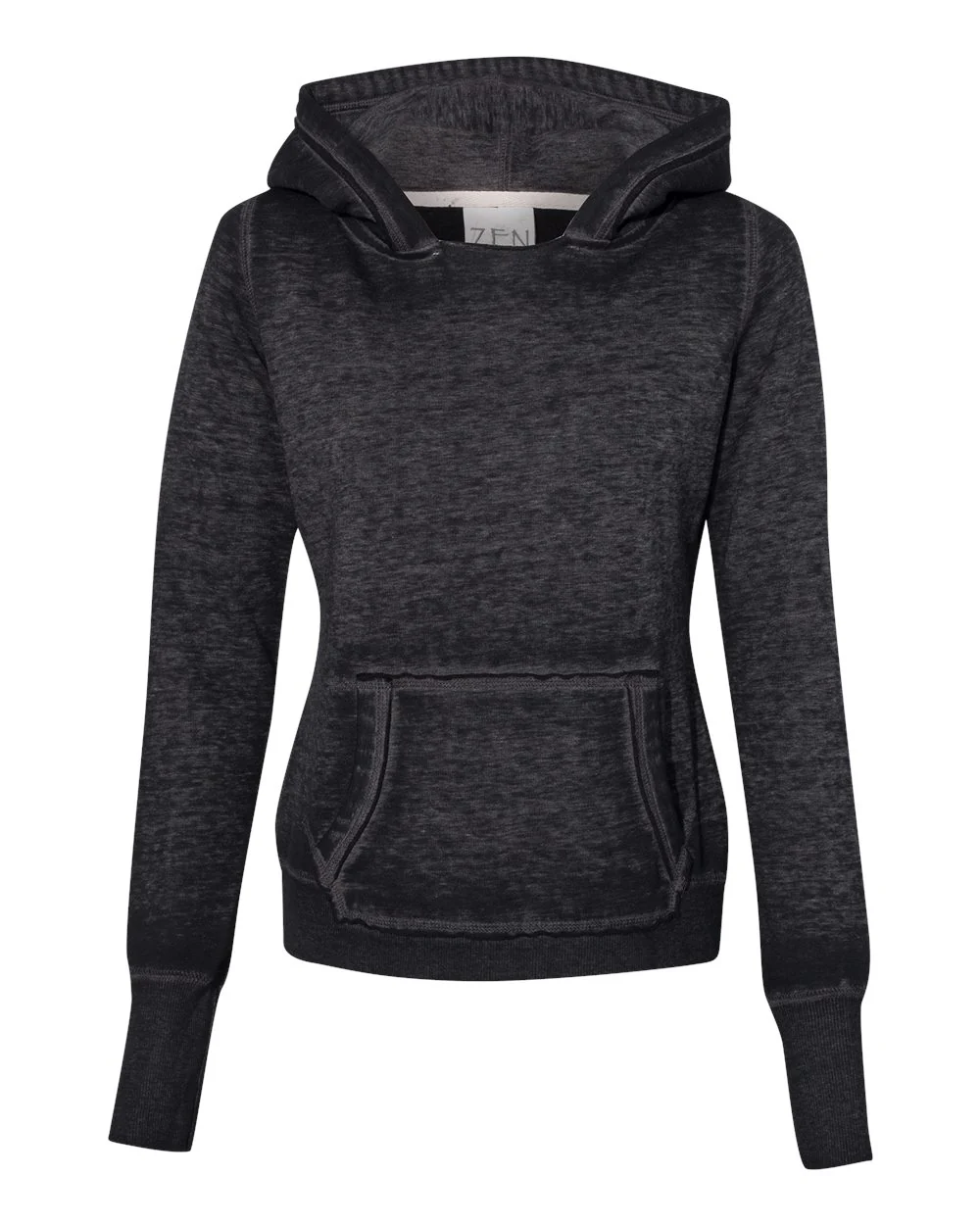 J. America-8912-Women's Zen Fleece Hooded Sweatshirt - Image 14