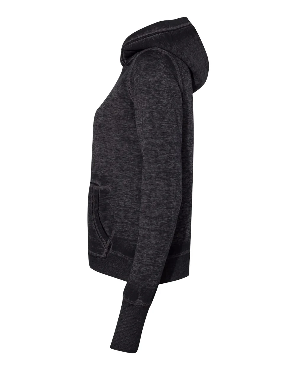 J. America-8912-Women's Zen Fleece Hooded Sweatshirt - Image 16