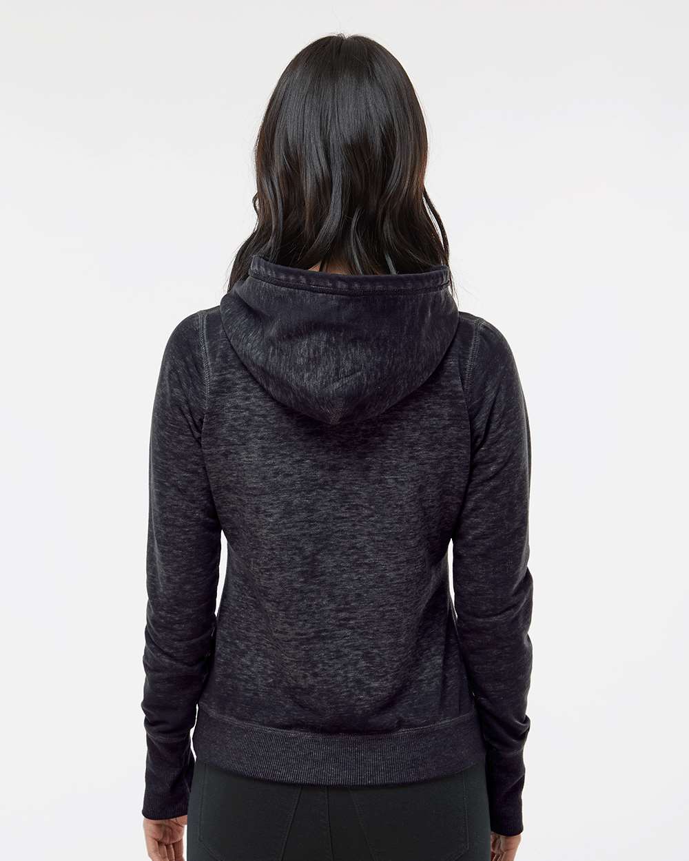 J. America-8912-Women's Zen Fleece Hooded Sweatshirt - Image 19
