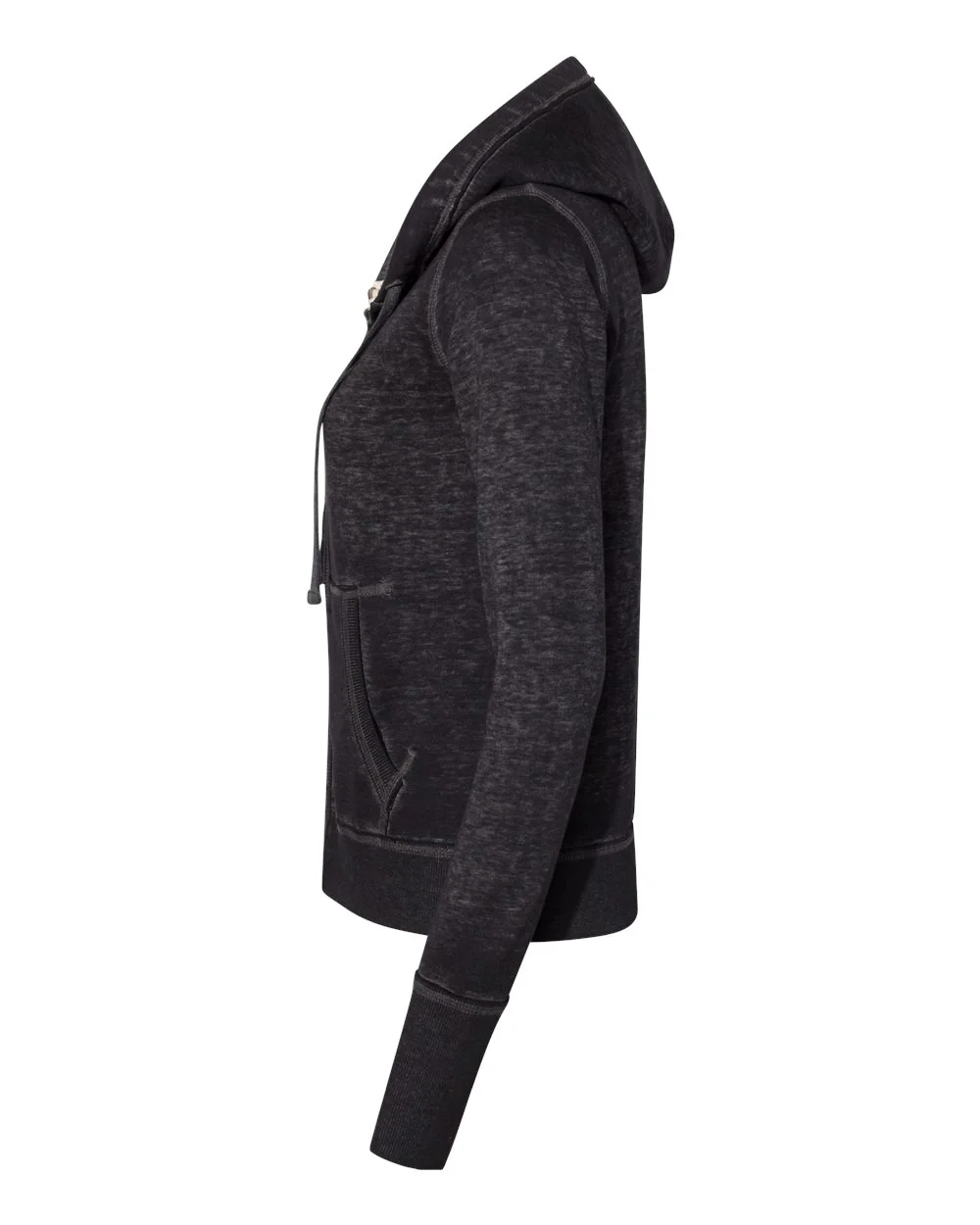 J. America-8913-Women's Zen Fleece Full-Zip Hooded Sweatshirt - Image 16