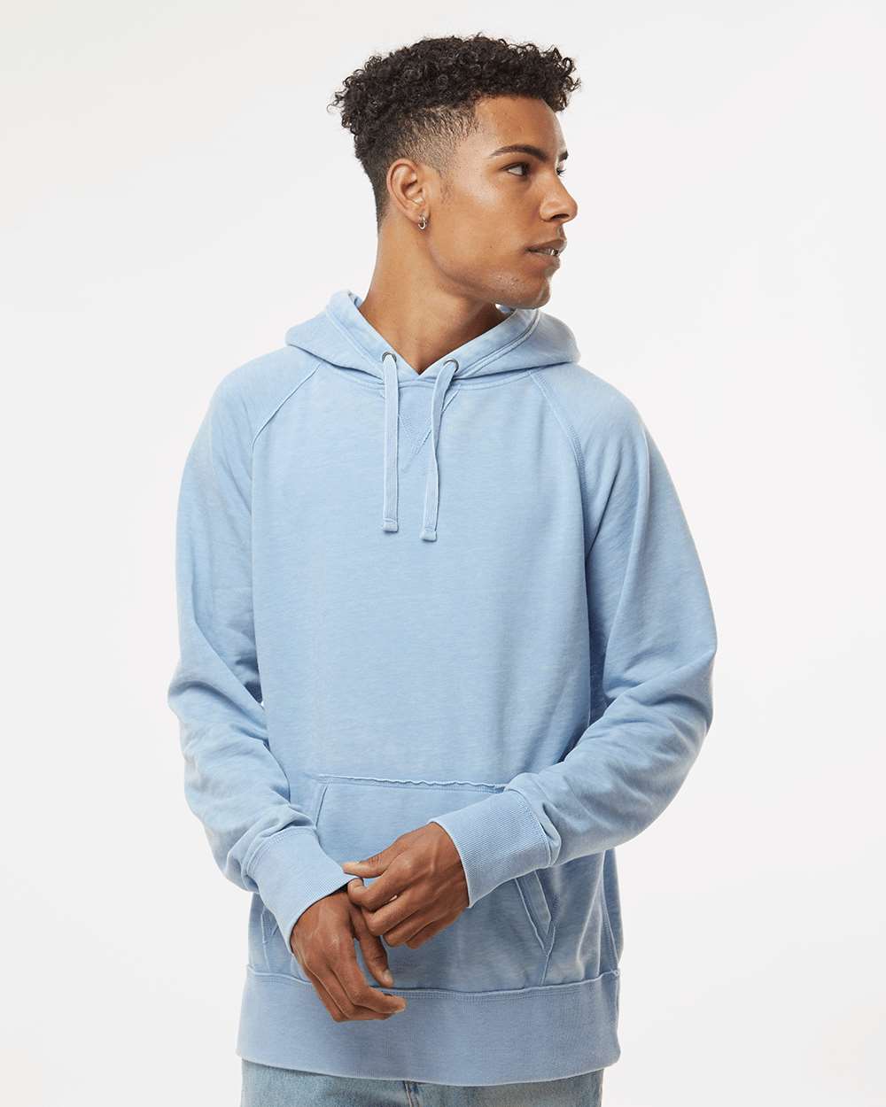 J. America-8915-Vintage Zen Fleece Hooded Sweatshirt - Image 11