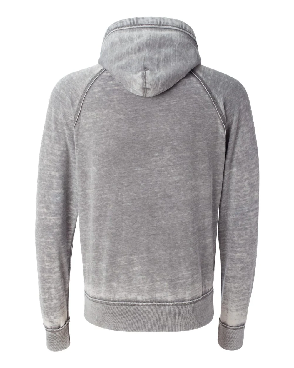 J. America-8915-Vintage Zen Fleece Hooded Sweatshirt - Image 2