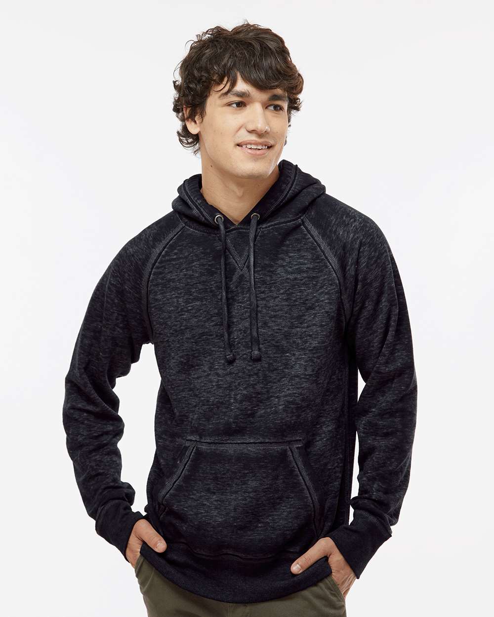 J. America-8915-Vintage Zen Fleece Hooded Sweatshirt - Image 29