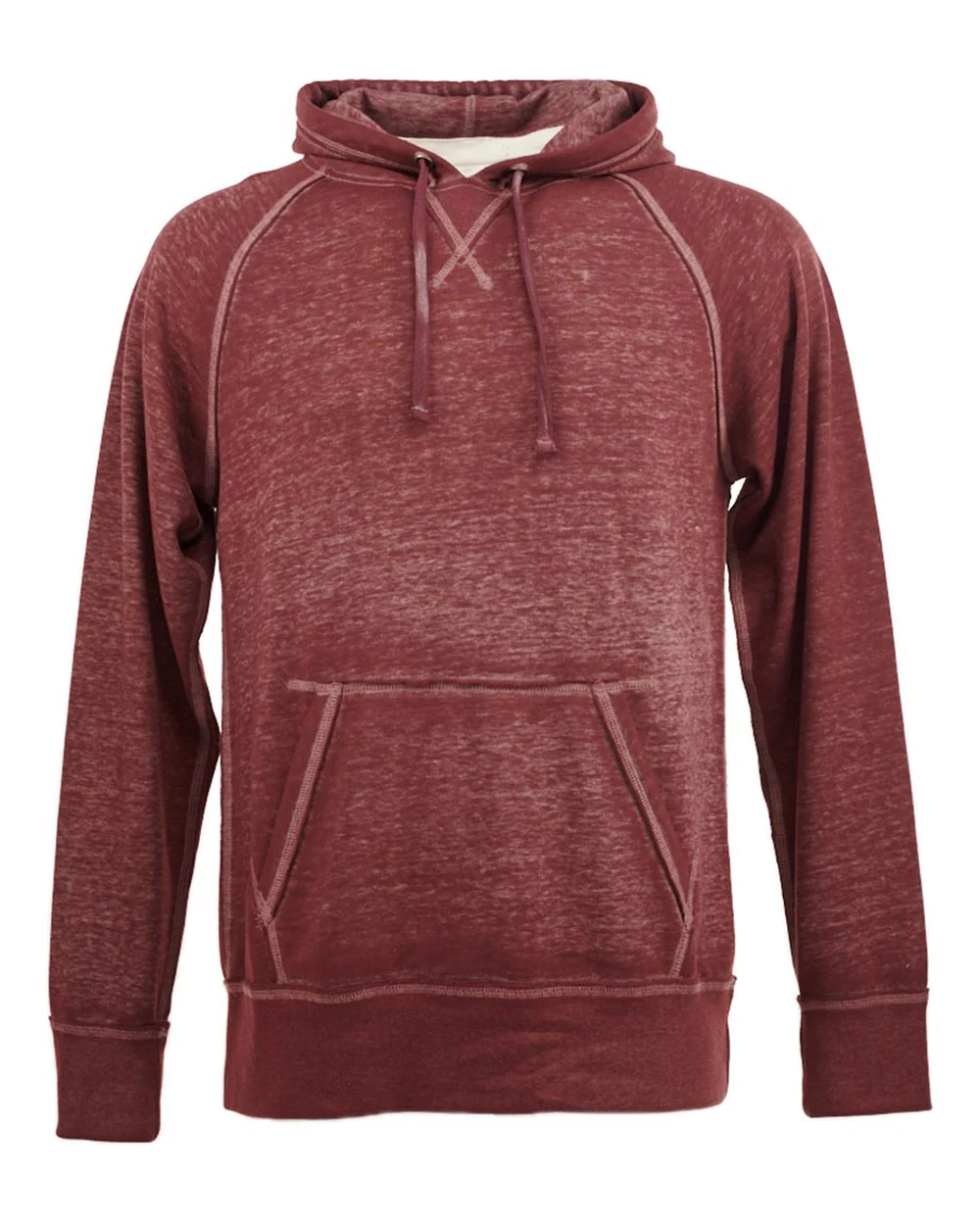 J. America-8915-Vintage Zen Fleece Hooded Sweatshirt - Image 32