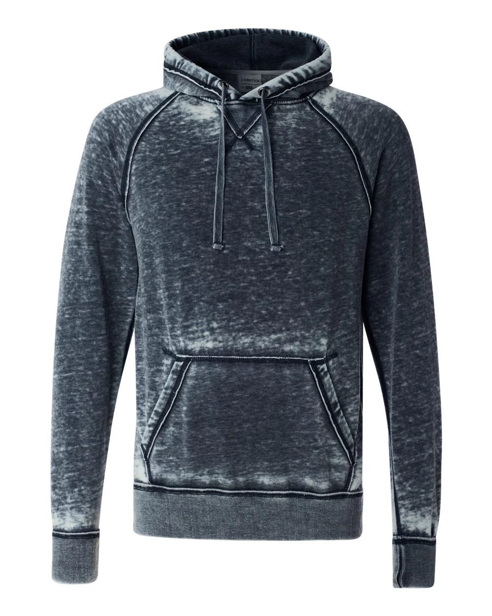 J. America-8915-Vintage Zen Fleece Hooded Sweatshirt - Image 48