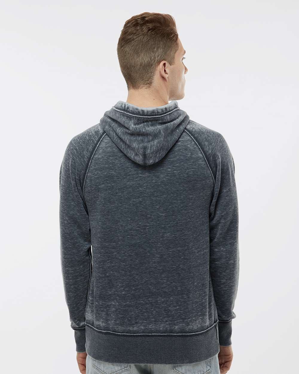 J. America-8915-Vintage Zen Fleece Hooded Sweatshirt - Image 53