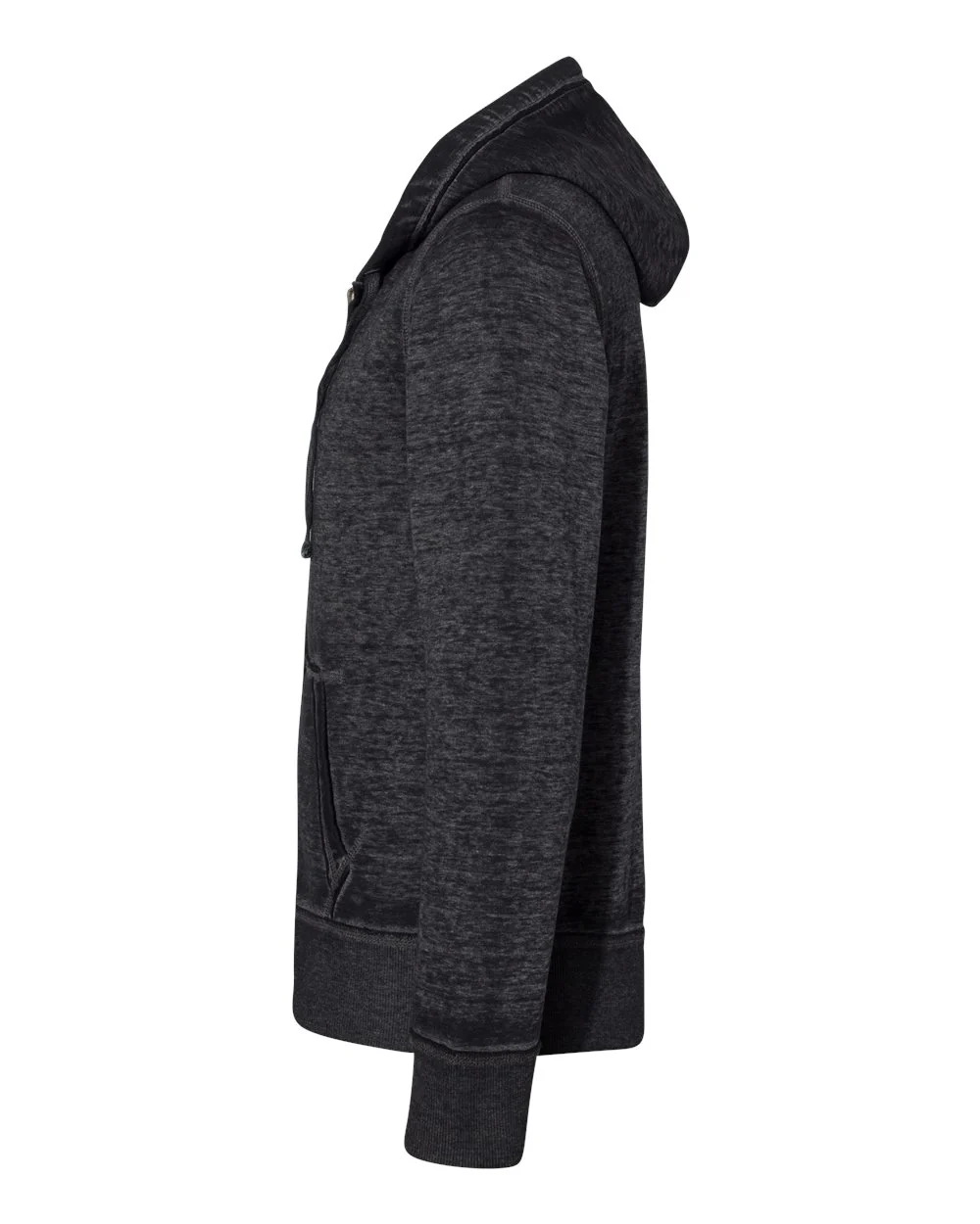 J. America-8916-Vintage Zen Fleece Full-Zip Hooded Sweatshirt - Image 16