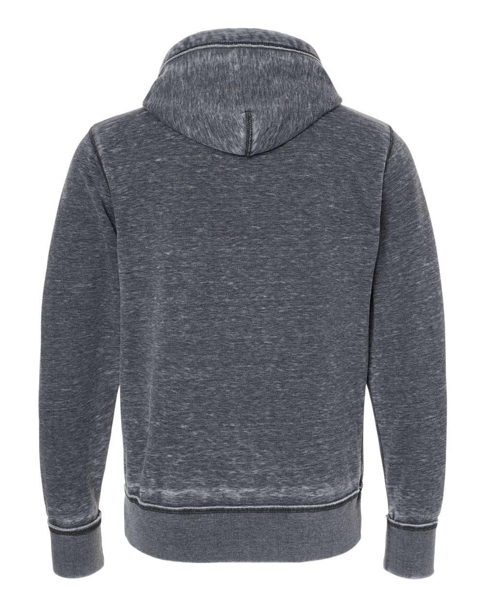 J. America-8916-Vintage Zen Fleece Full-Zip Hooded Sweatshirt - Image 9