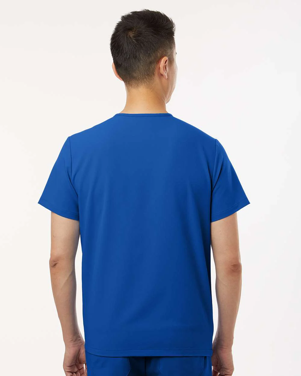Jaanuu-M10001-Holmes Everyday 1-Pocket Scrub V-Neck Top - Image 31
