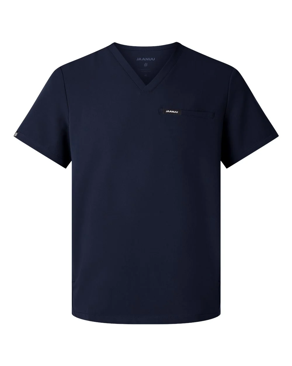 Jaanuu-M10002-Platt 3-Pocket Scrub V-Neck Top - Image 20