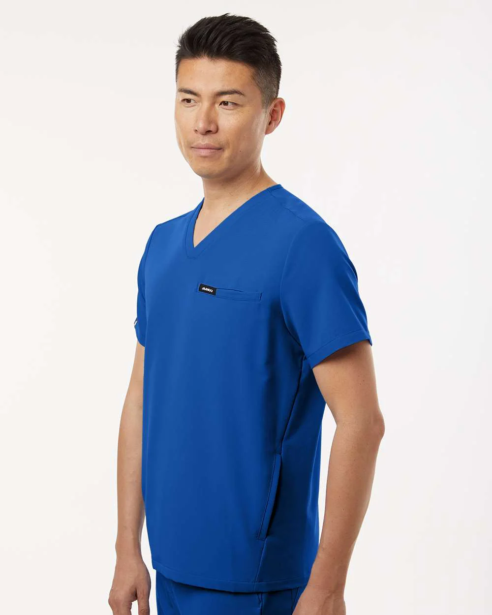 Jaanuu-M10002-Platt 3-Pocket Scrub V-Neck Top - Image 30
