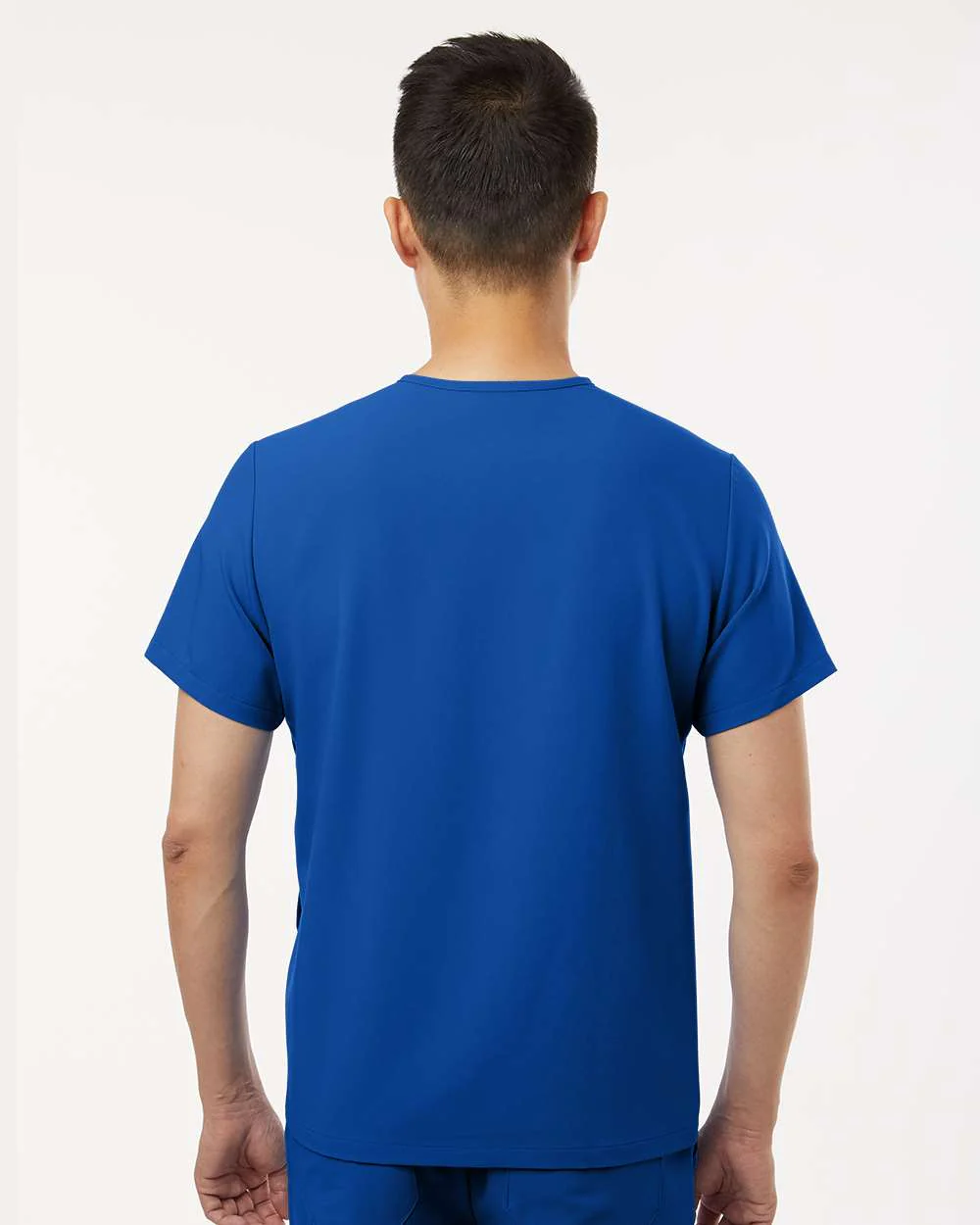 Jaanuu-M10002-Platt 3-Pocket Scrub V-Neck Top - Image 31