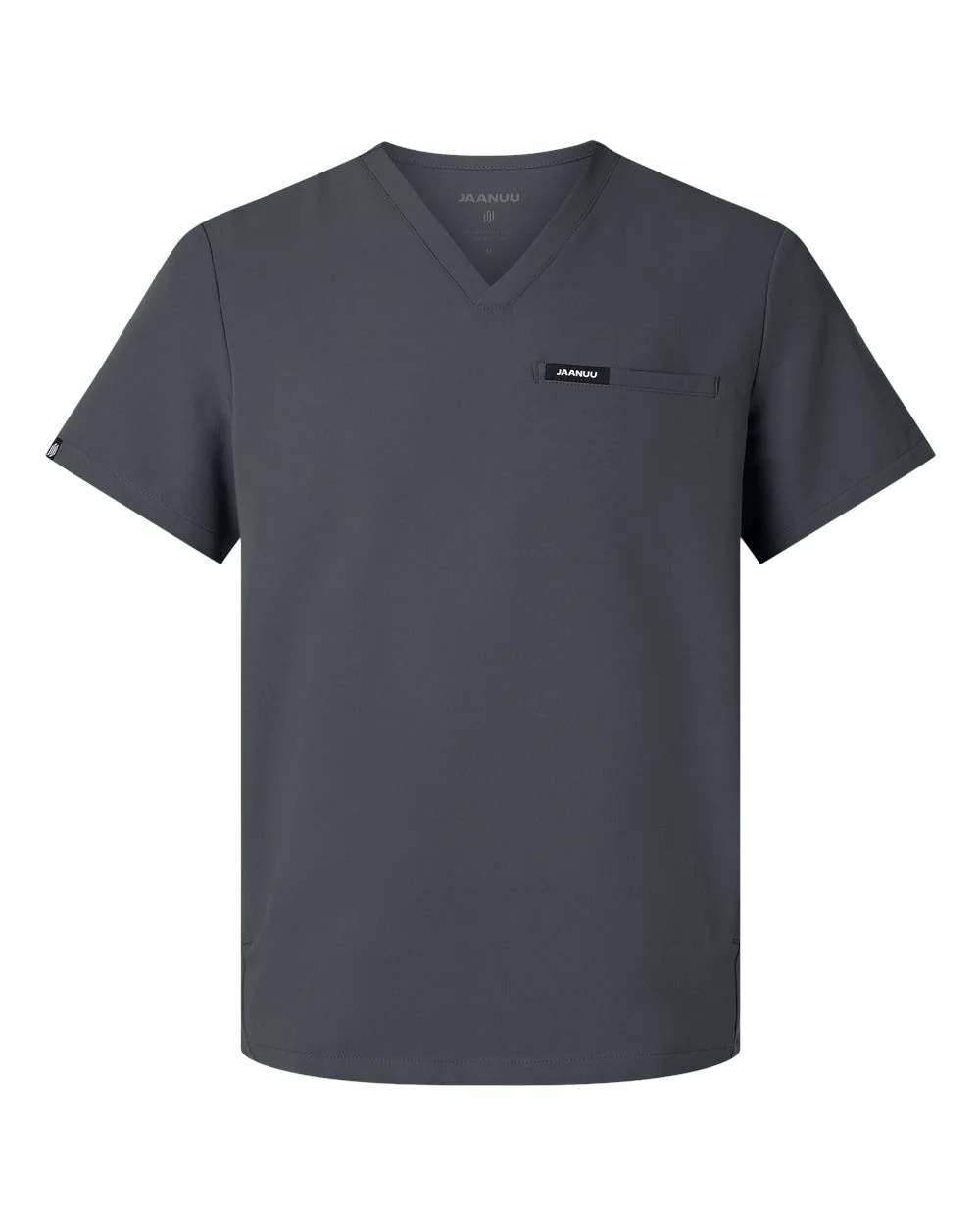 Jaanuu-M10002-Platt 3-Pocket Scrub V-Neck Top - Image 8