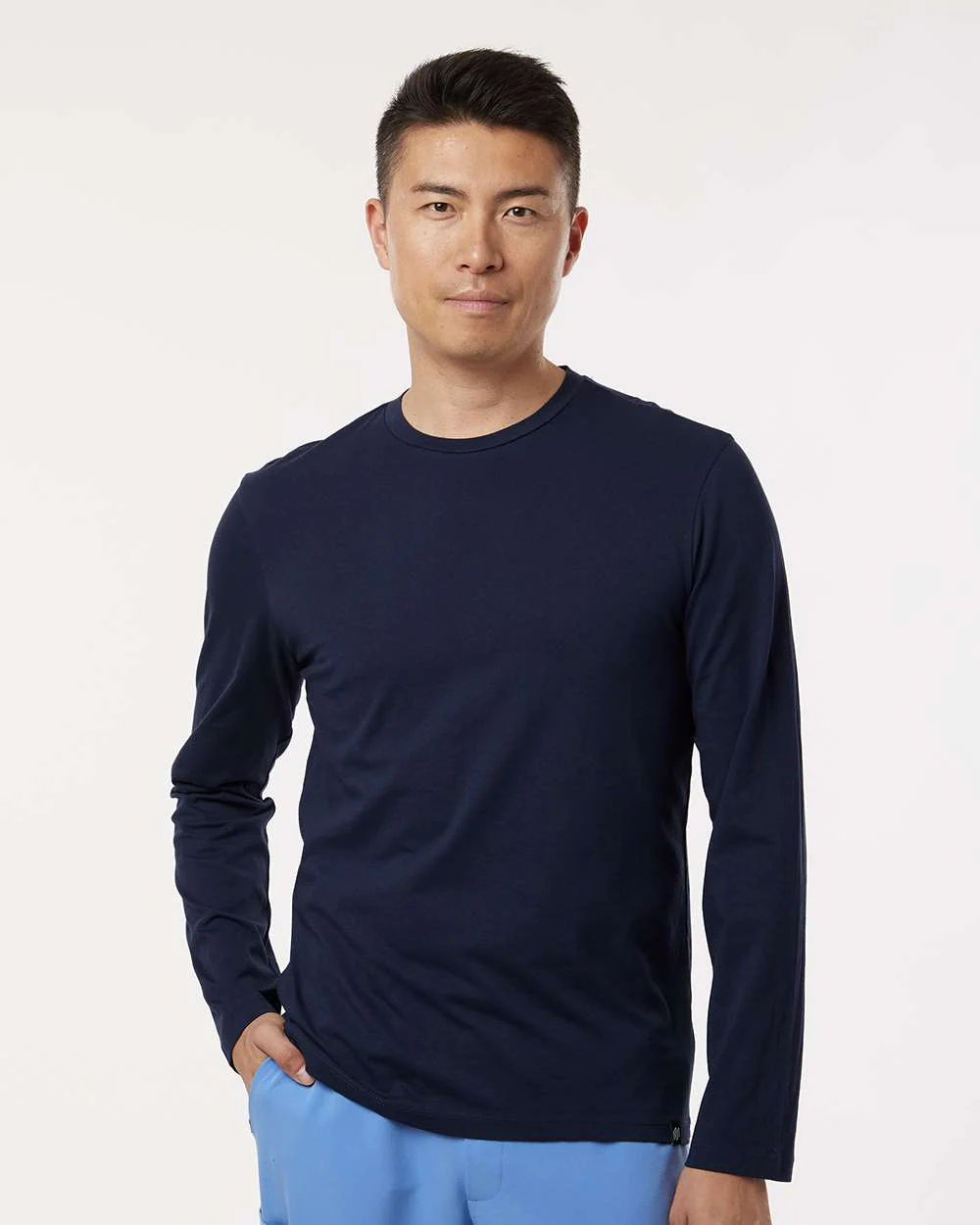 Jaanuu-M30002U-RegenX Cotton Underscrub Long Sleeve T-Shirt - Image 11